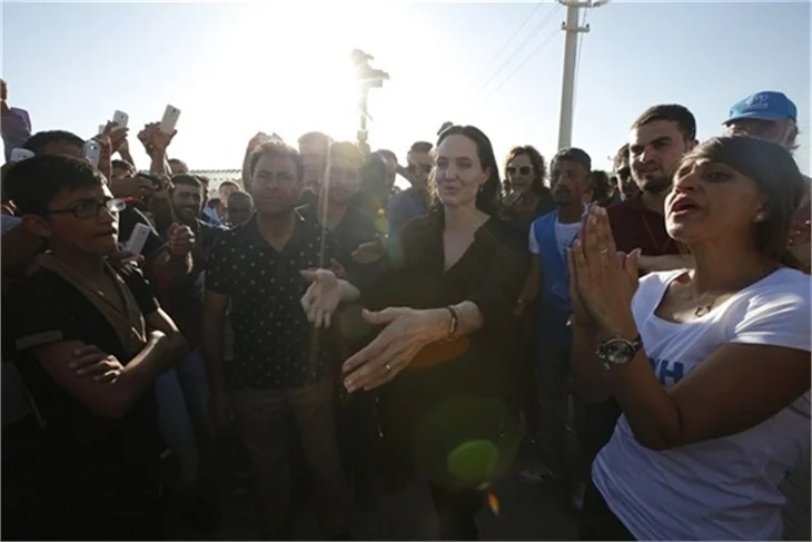 Angeline Jolie Mardin'de!