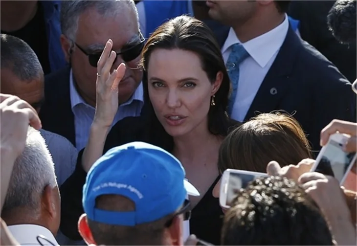 Angeline Jolie Mardin'de!