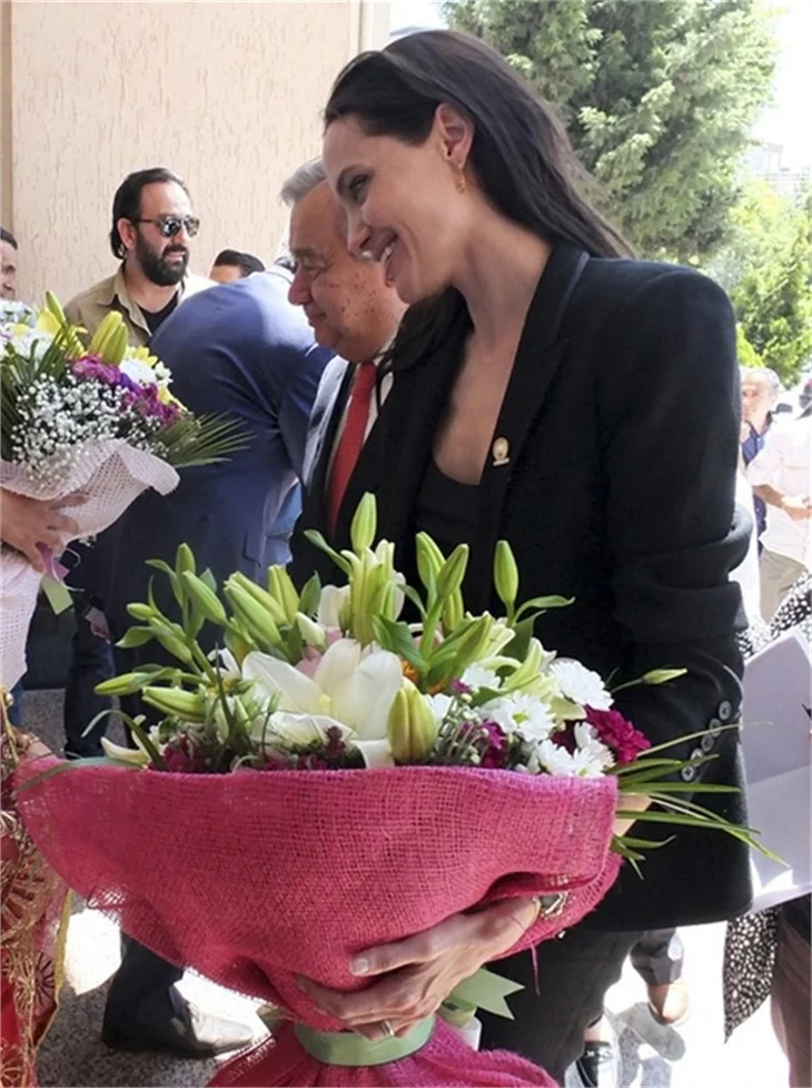 Angeline Jolie Mardin'de!