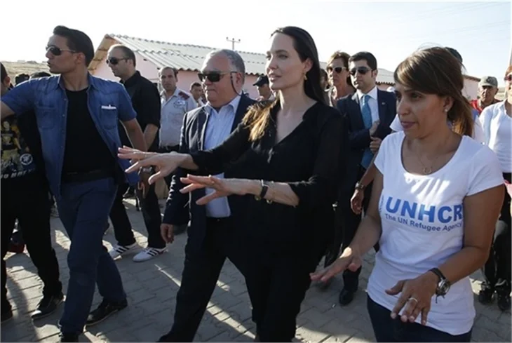 Angeline Jolie Mardin'de!