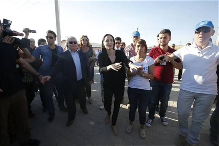 Angeline Jolie Mardin'de!
