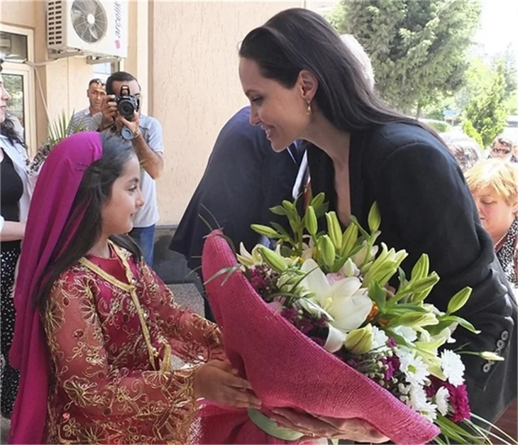 Angeline Jolie Mardin'de!