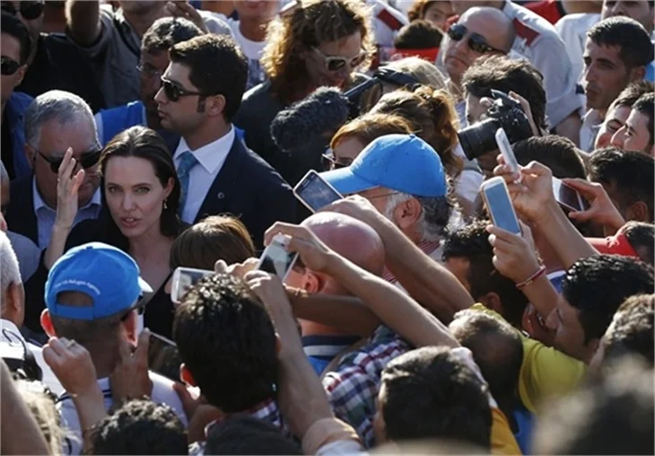 Angeline Jolie Mardin'de!