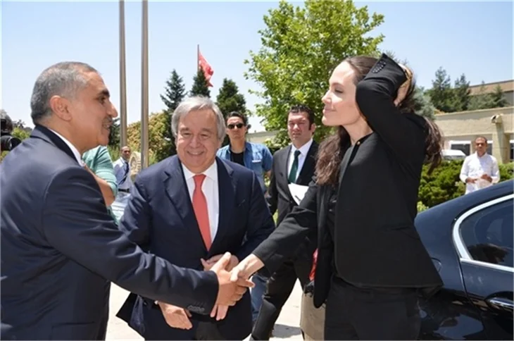 Angeline Jolie Mardin'de!