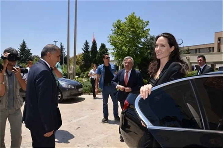 Angeline Jolie Mardin'de!
