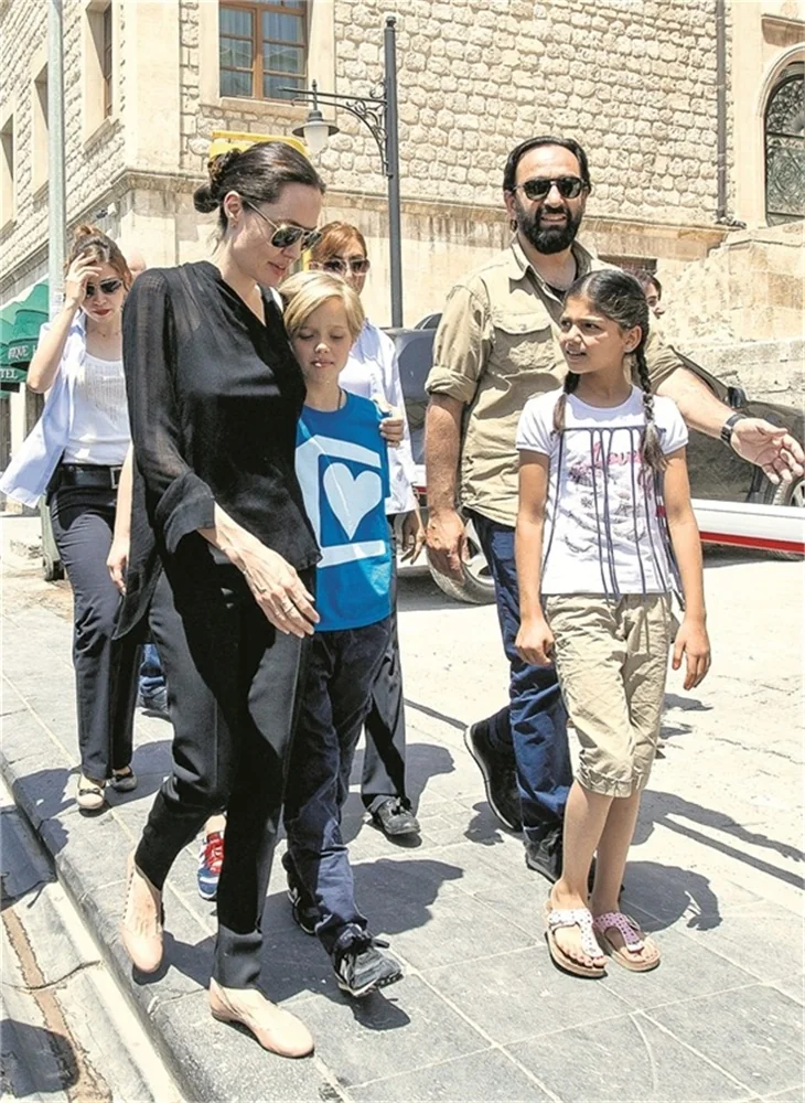 Angeline Jolie Mardin'de!
