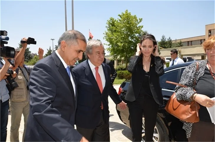 Angeline Jolie Mardin'de!