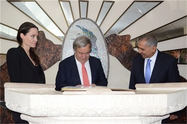 Angeline Jolie Mardin'de!