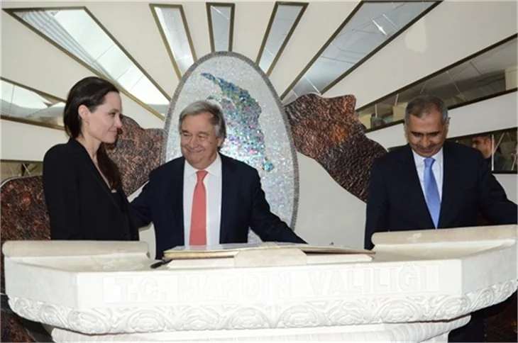 Angeline Jolie Mardin'de!