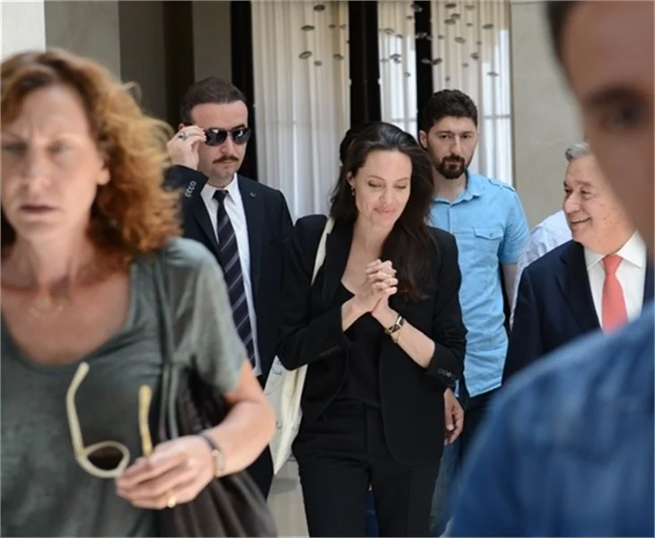 Angeline Jolie Mardin'de!