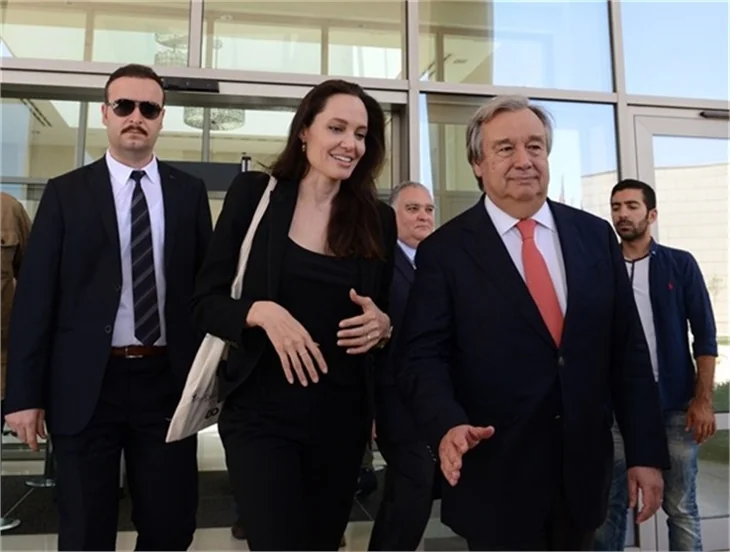 Angeline Jolie Mardin'de!