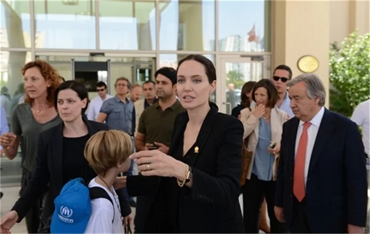 Angeline Jolie Mardin'de!