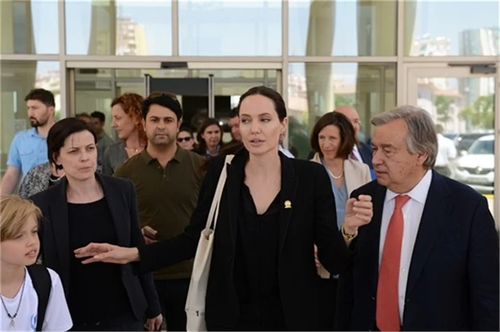 Angeline Jolie Mardin'de!