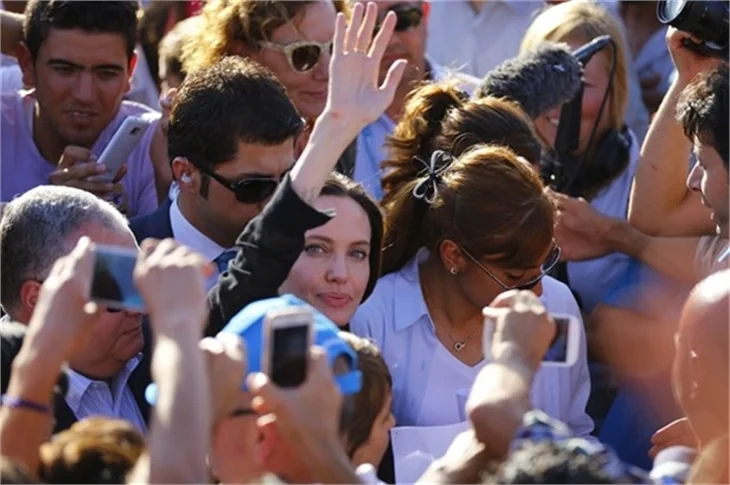Angeline Jolie Mardin'de!