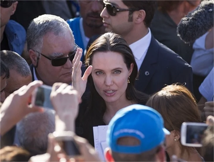 Angeline Jolie Mardin'de!