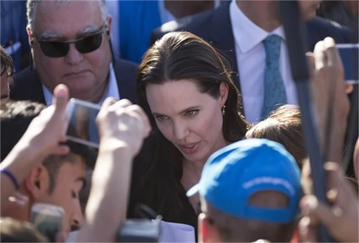 Angeline Jolie Mardin'de!