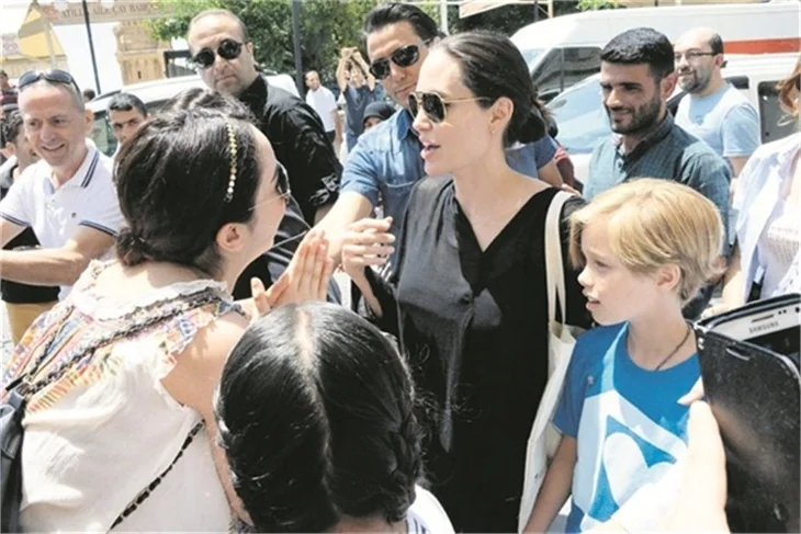 Angeline Jolie Mardin'de!