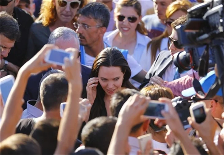 Angeline Jolie Mardin'de!