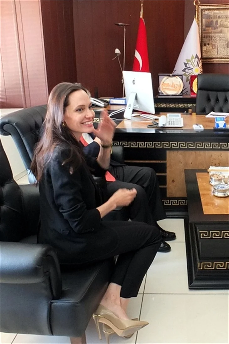 Angeline Jolie Mardin'de!