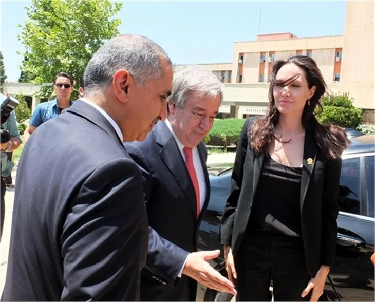 Angeline Jolie Mardin'de!