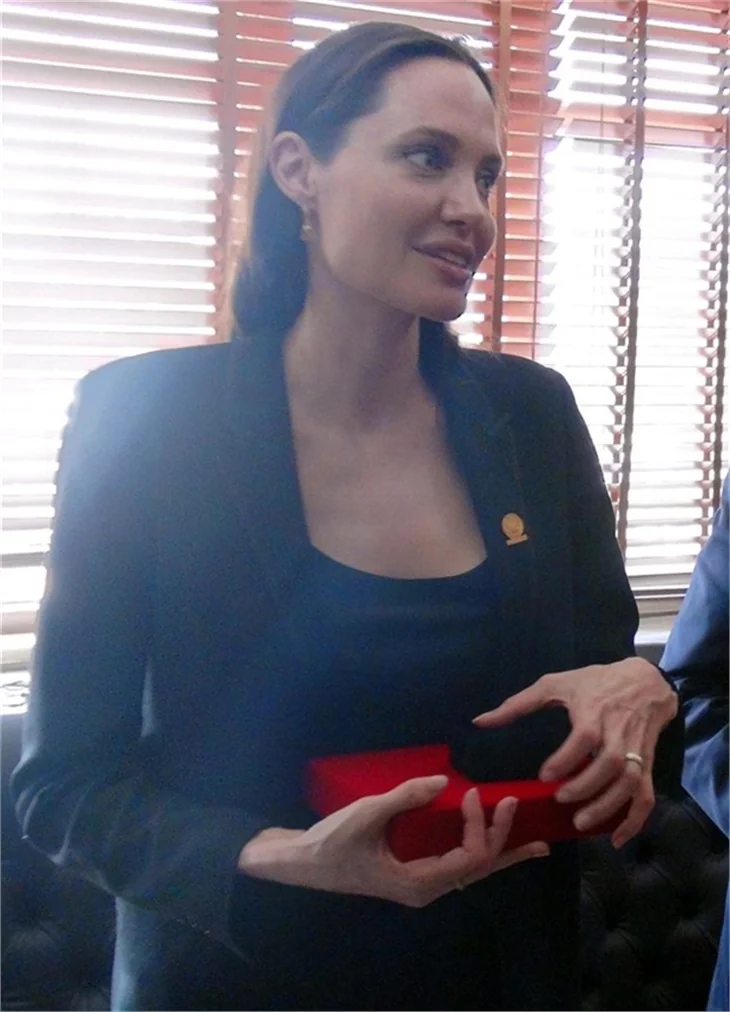 Angeline Jolie Mardin'de!