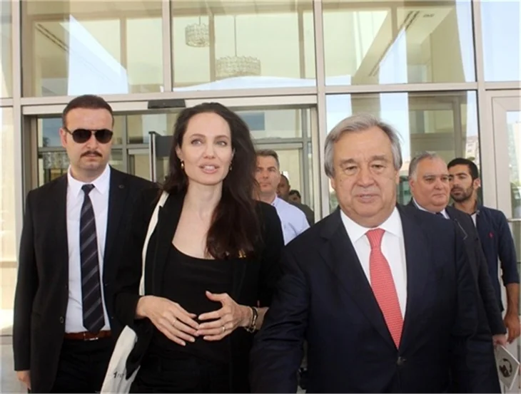 Angeline Jolie Mardin'de!