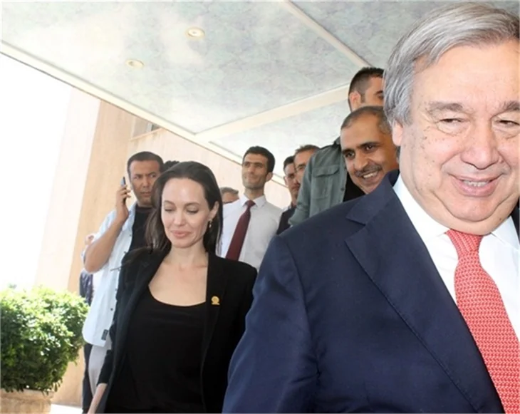 Angeline Jolie Mardin'de!