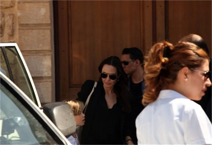 Angeline Jolie Mardin'de!