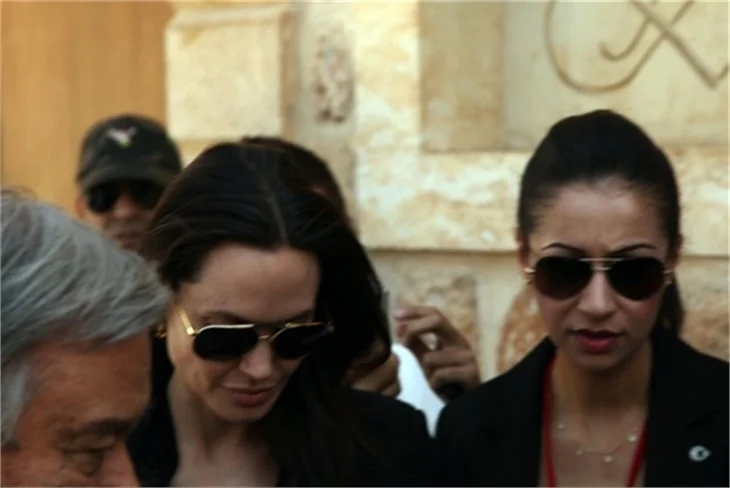 Angeline Jolie Mardin'de!