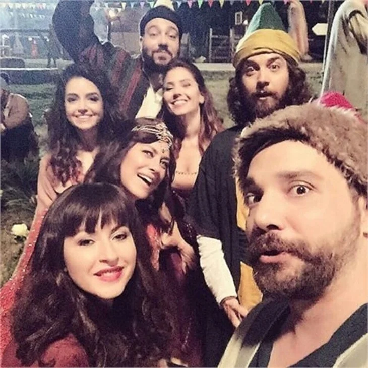 Kahpe Bizans 2'nin filminin setinden fotoğraflar