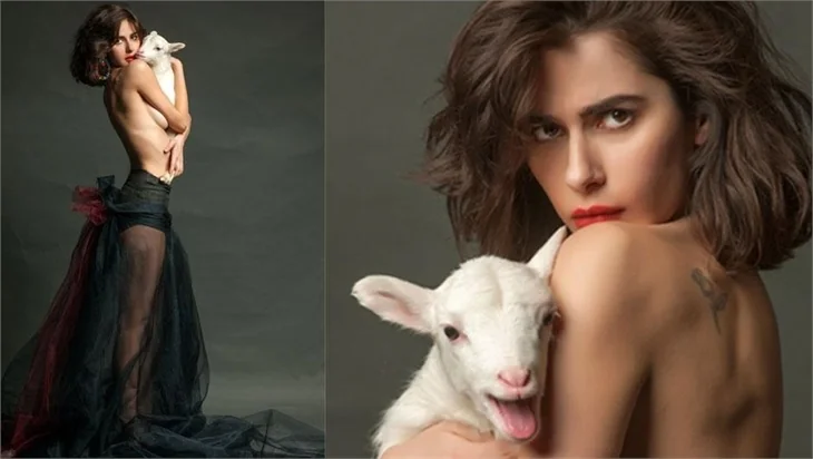 Nesrin Cevadzade hem cesur pozlar hem de cesur sözler