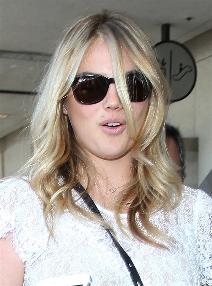 Kate Upton havaalanından zor kaçtı!