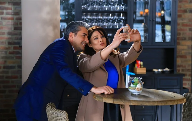 Paramparça dizisinin kamera arkası görüntüleri