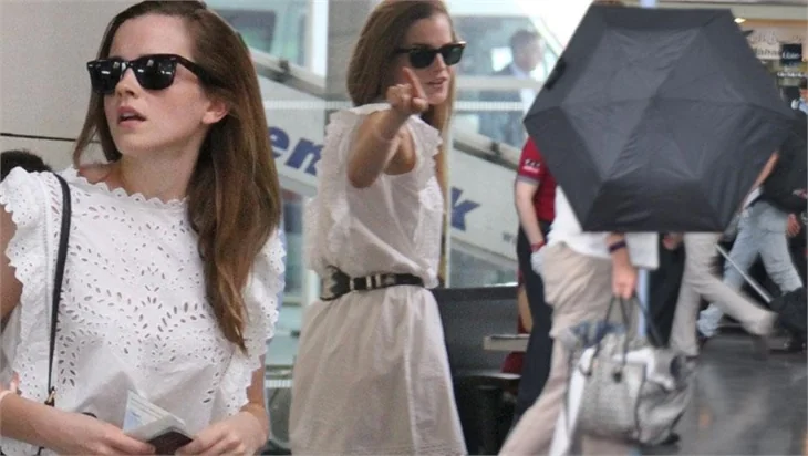 Emma Watson ülkesine geri döndü!