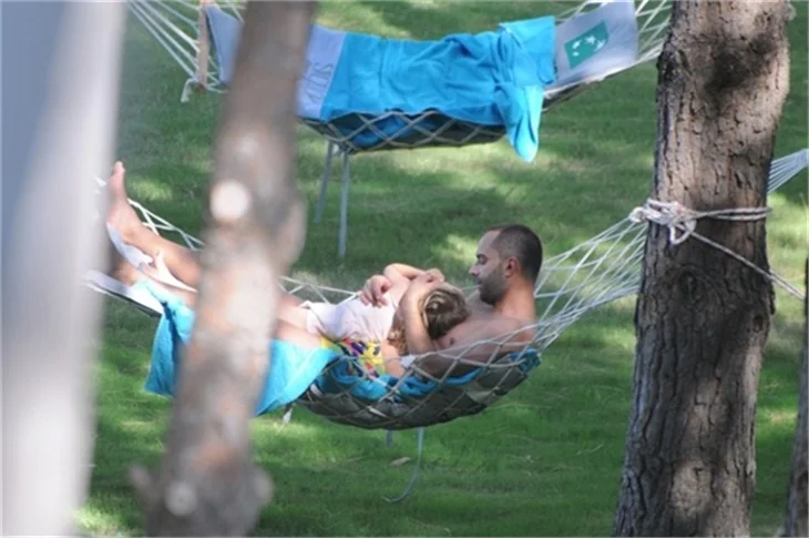 Ünlü futbolcuların tatil keyfi!