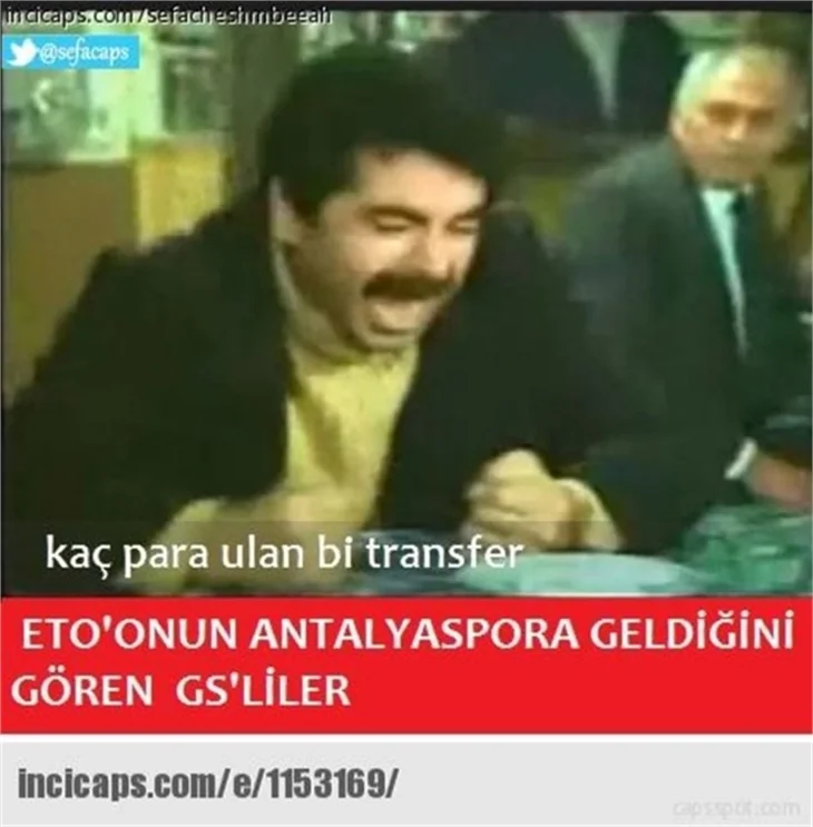 Yeni sezon öncesi komik transfer capsleri