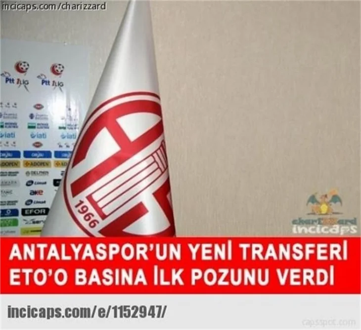 Yeni sezon öncesi komik transfer capsleri