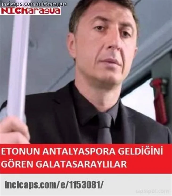 Yeni sezon öncesi komik transfer capsleri