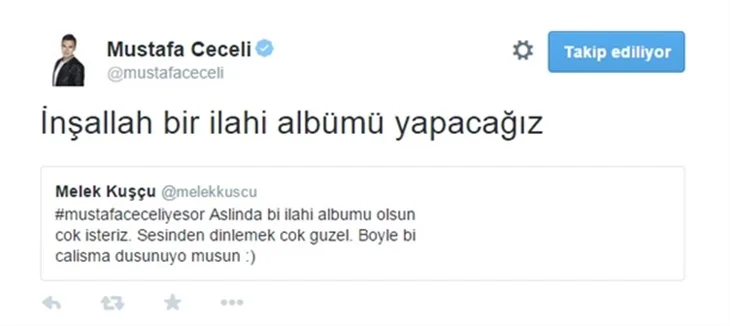 Mustafa Ceceli Twitter'da takipçilerinin çok özel sorularını cevapladı