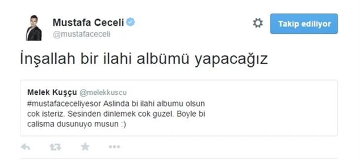 Mustafa Ceceli Twitter'da takipçilerinin çok özel sorularını cevapladı