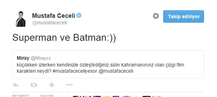 Mustafa Ceceli Twitter'da takipçilerinin çok özel sorularını cevapladı