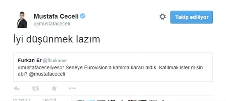 Mustafa Ceceli Twitter'da takipçilerinin çok özel sorularını cevapladı