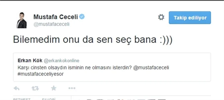 Mustafa Ceceli Twitter'da takipçilerinin çok özel sorularını cevapladı