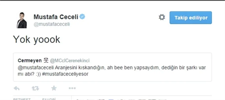 Mustafa Ceceli Twitter'da takipçilerinin çok özel sorularını cevapladı