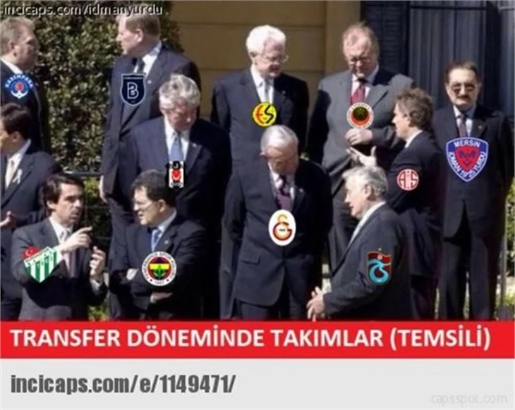 En komik transfer dönemi capsleri