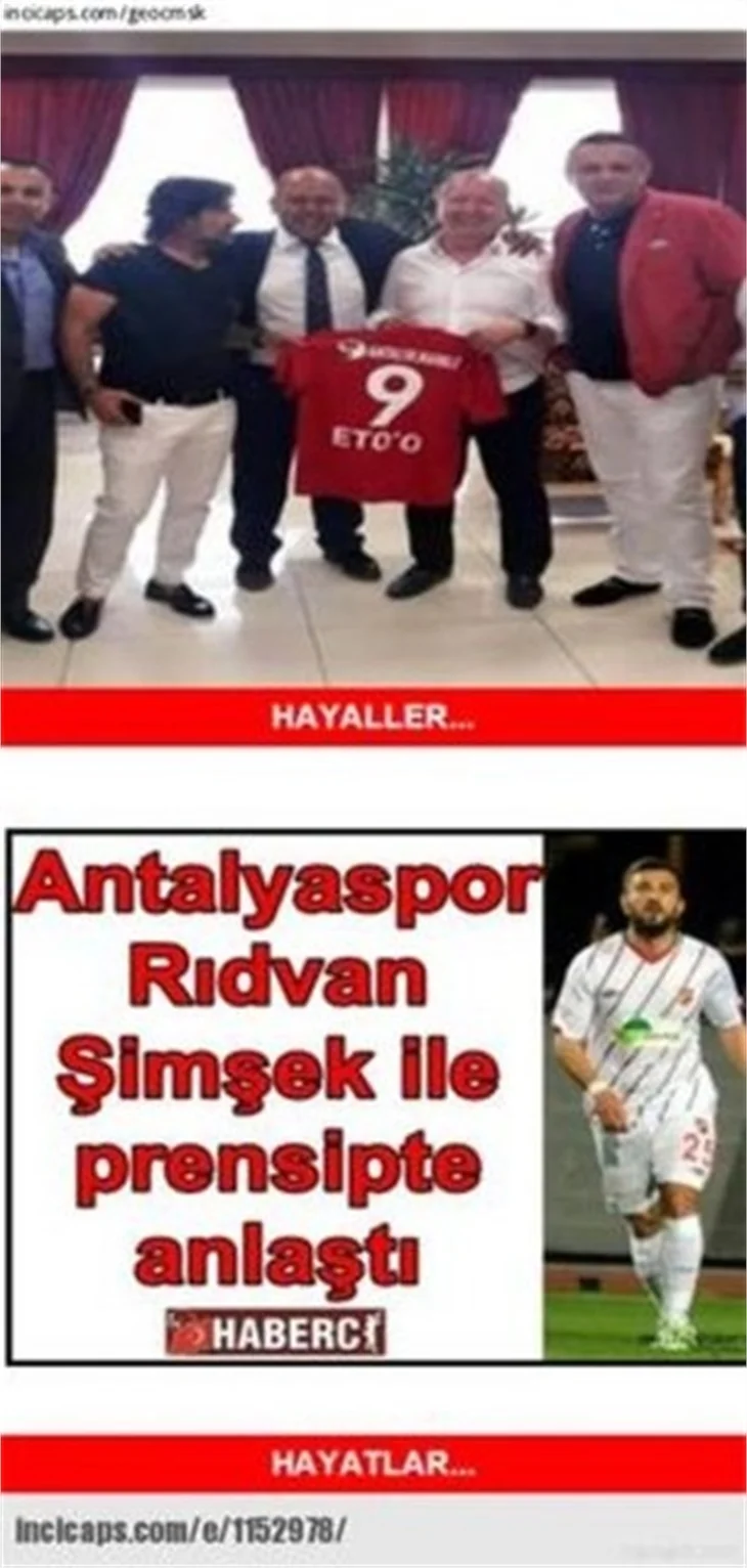 En komik transfer dönemi capsleri