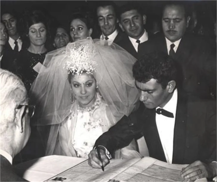 Ünlü çiftlerin nikah fotoğrafları