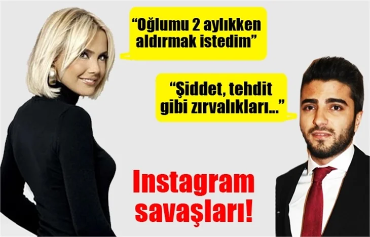 Ece ile Serkan'ın Instagram savaşı başladı!