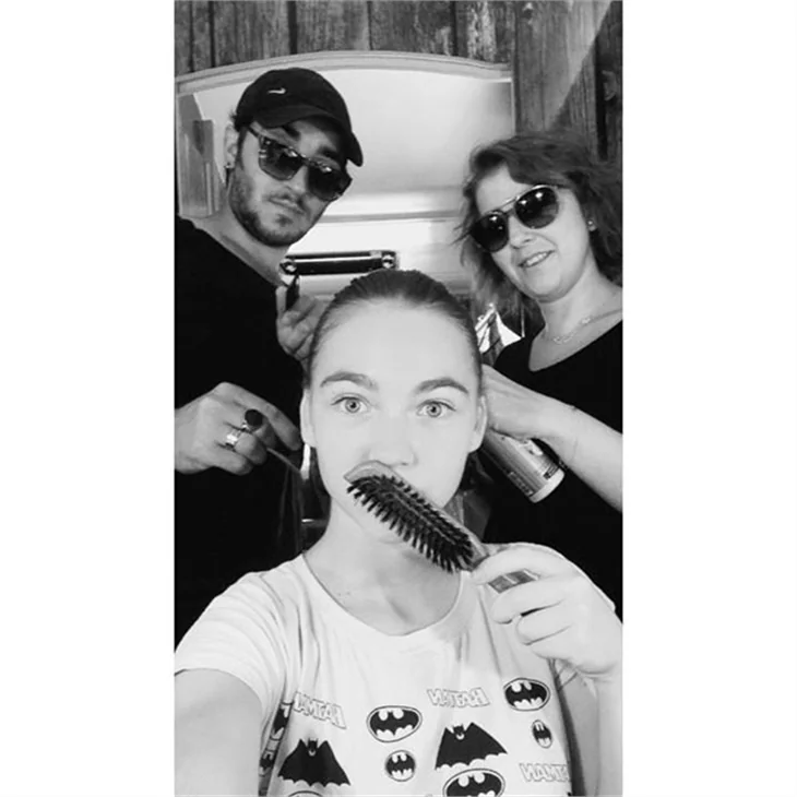 Güneşin Kızları'nın kamera arkasından fotoğraflar