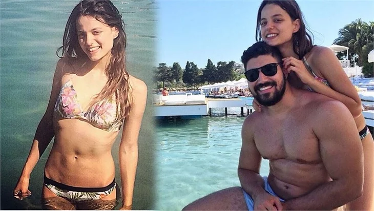 Paramparça'nın Cansu'su Leyla Tanlar tatilde